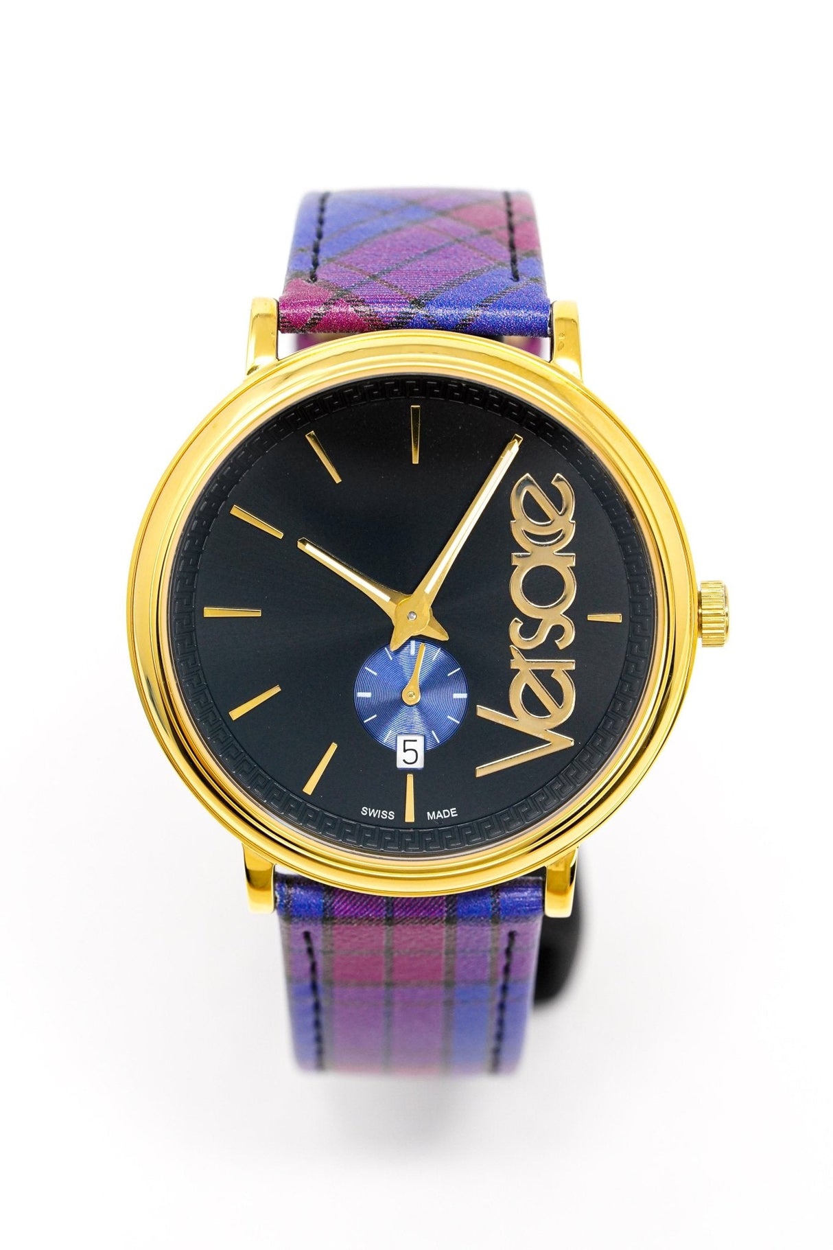 Versace Watch V-Circle The Clans E Blue VEBQ00218 - Watches & Crystals