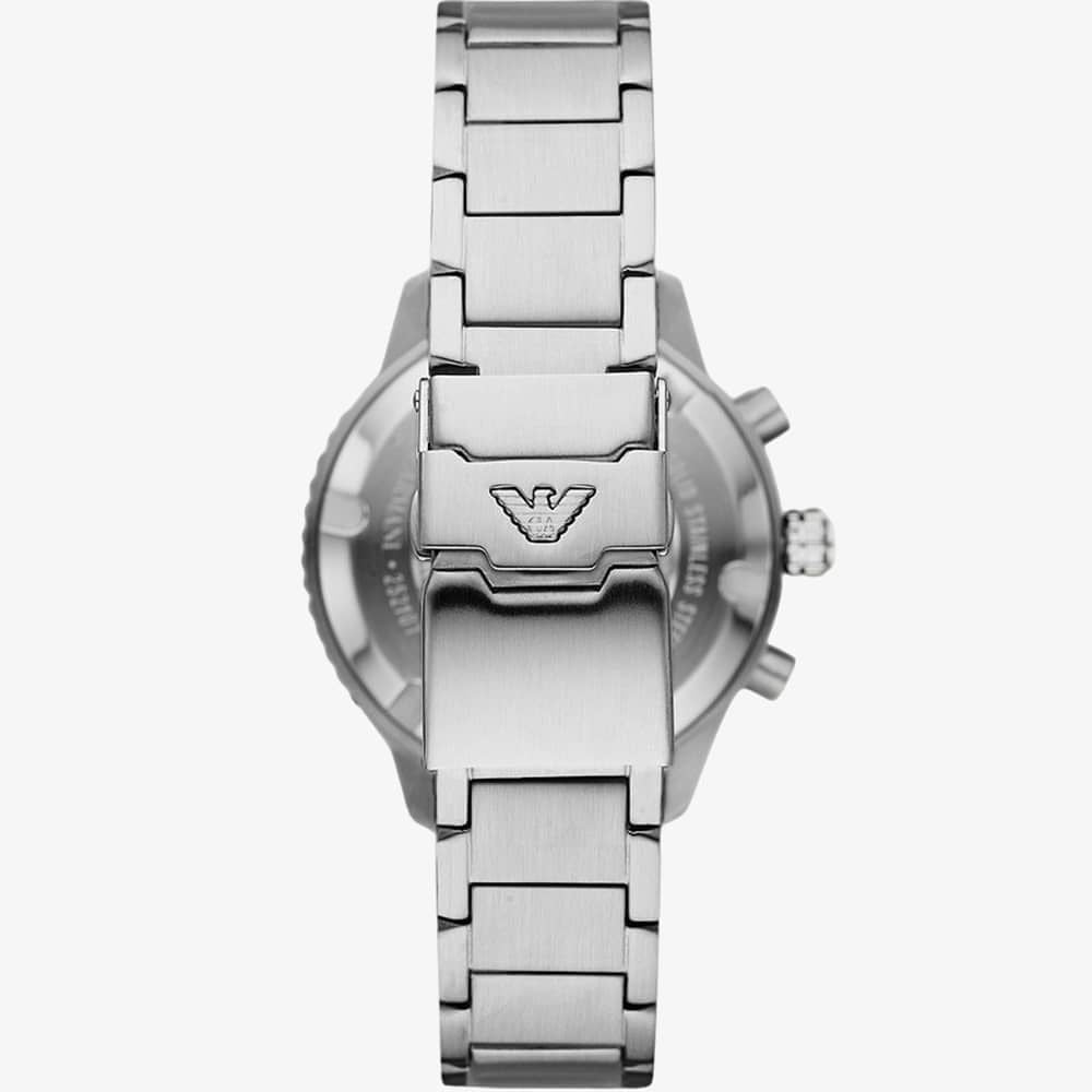 Emporio Armani Men's Watch Diver Chronograph 43mm Green AR11500