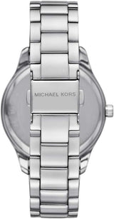 Michael Kors Ladies Watch Layton 38mm Pink Silver MK7298