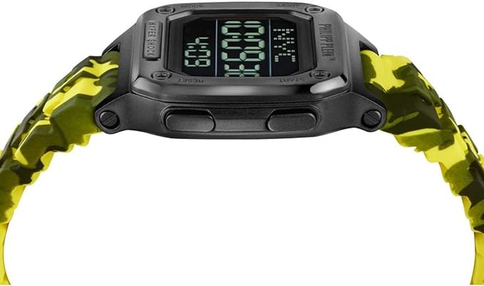 Philipp Plein Watch Hyper Shock Yellow Camo