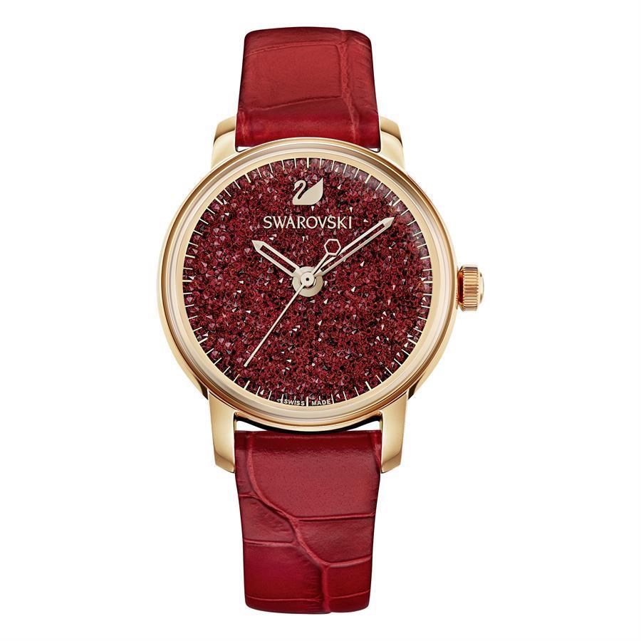 Swarovski Watch Crystalline Hours Red