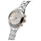 Swarovski Unisex Watch Octea Lux Sport Steel White