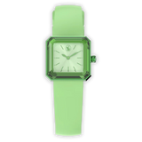 Swarovski Watch Lucent with Silicone Strap Green