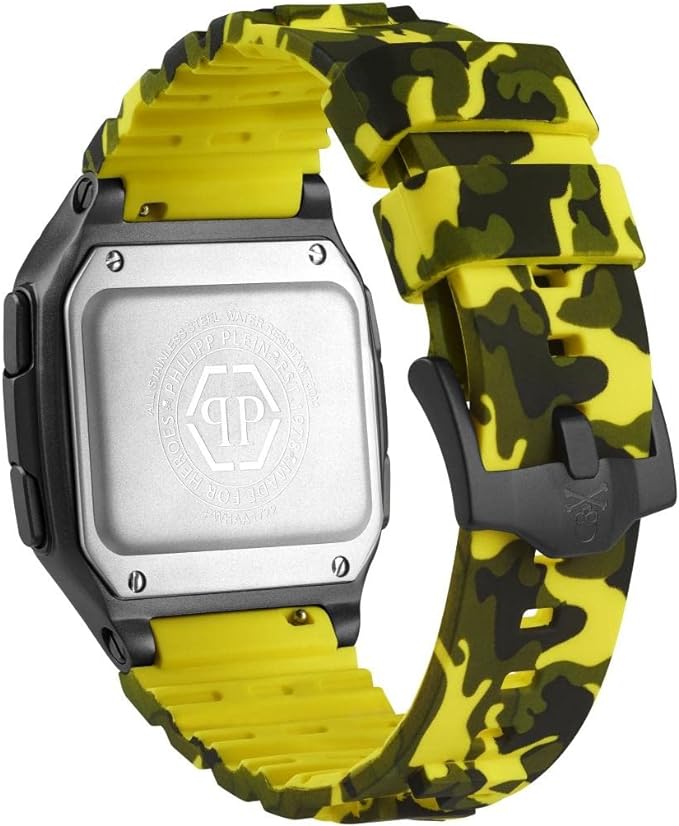 Philipp Plein Watch Hyper Shock Yellow Camo