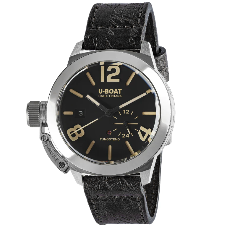 U-Boat Men’s Watch 42mm Classico Tungsten Black