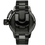 U-Boat Men’s Watch 46mm Sommerso DLC Diver Black Bracelet
