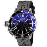 U-Boat Men’s Watch 46mm Sommerso Ceramic Diver Blue
