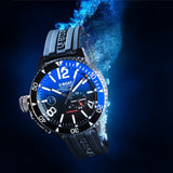 U-Boat Men’s Watch 46mm Sommerso Ceramic Diver Blue
