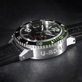 U-Boat Men’s Watch 46mm Sommerso Ceramic Diver Green