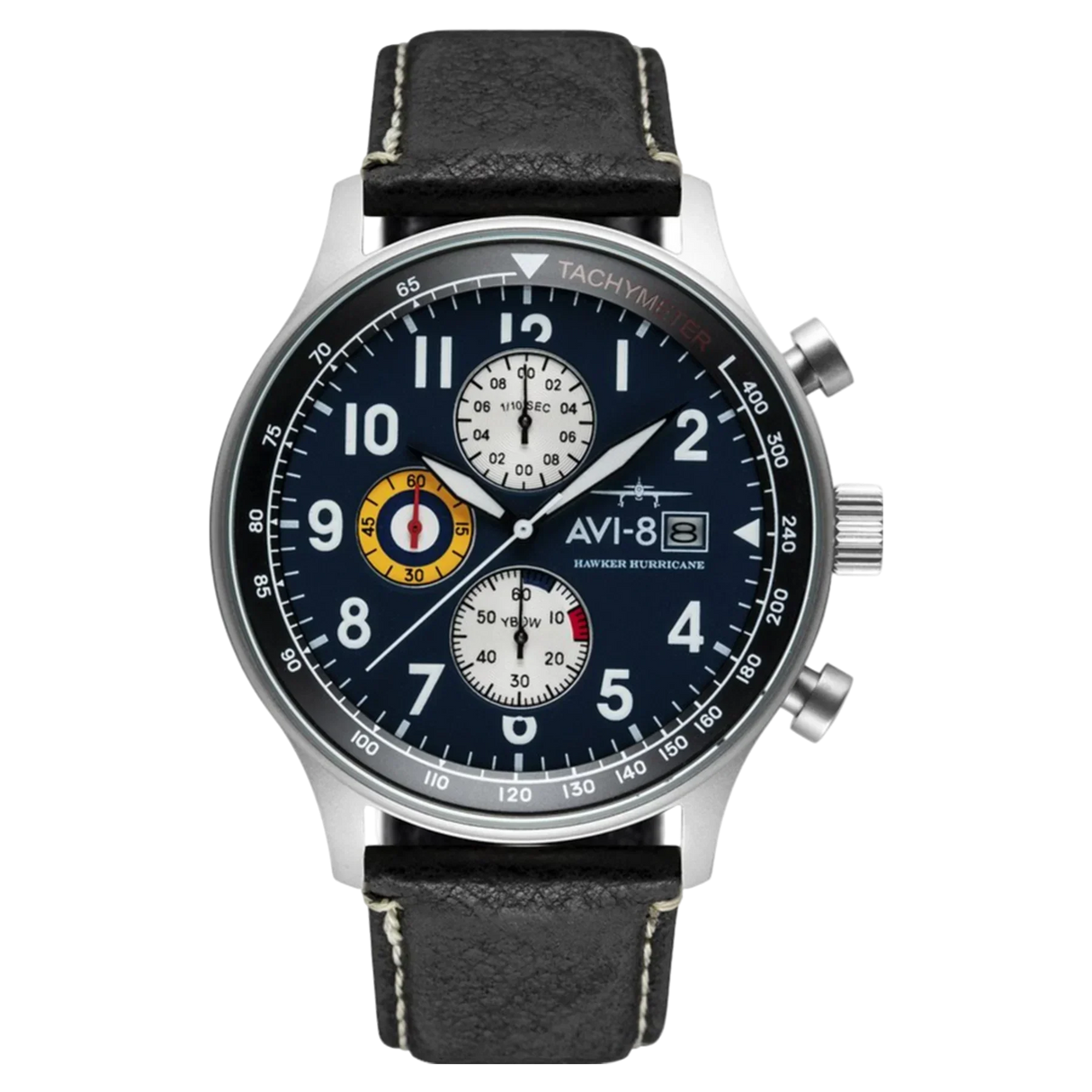 AVI-8  Hawker Hurricane Chronograph Men's Blue Midnight Watch AV-4011-0I