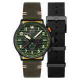AVI-8 Flyboy Spirit Of Tuskegee Green Mens AV-4109-04
