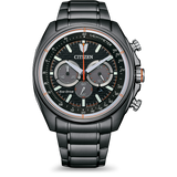 Citizen Eco-Drive Chronograph Black PVD Men's Watch CA4567-82H