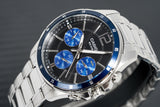 Casio Men's Watch Chronograph Stainless Steel Blue MTP-1374D-2AVDF