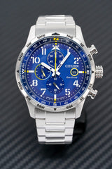 Citizen Men's Watch Eco-Drive Chrono Aviator Blue CA0790-83L