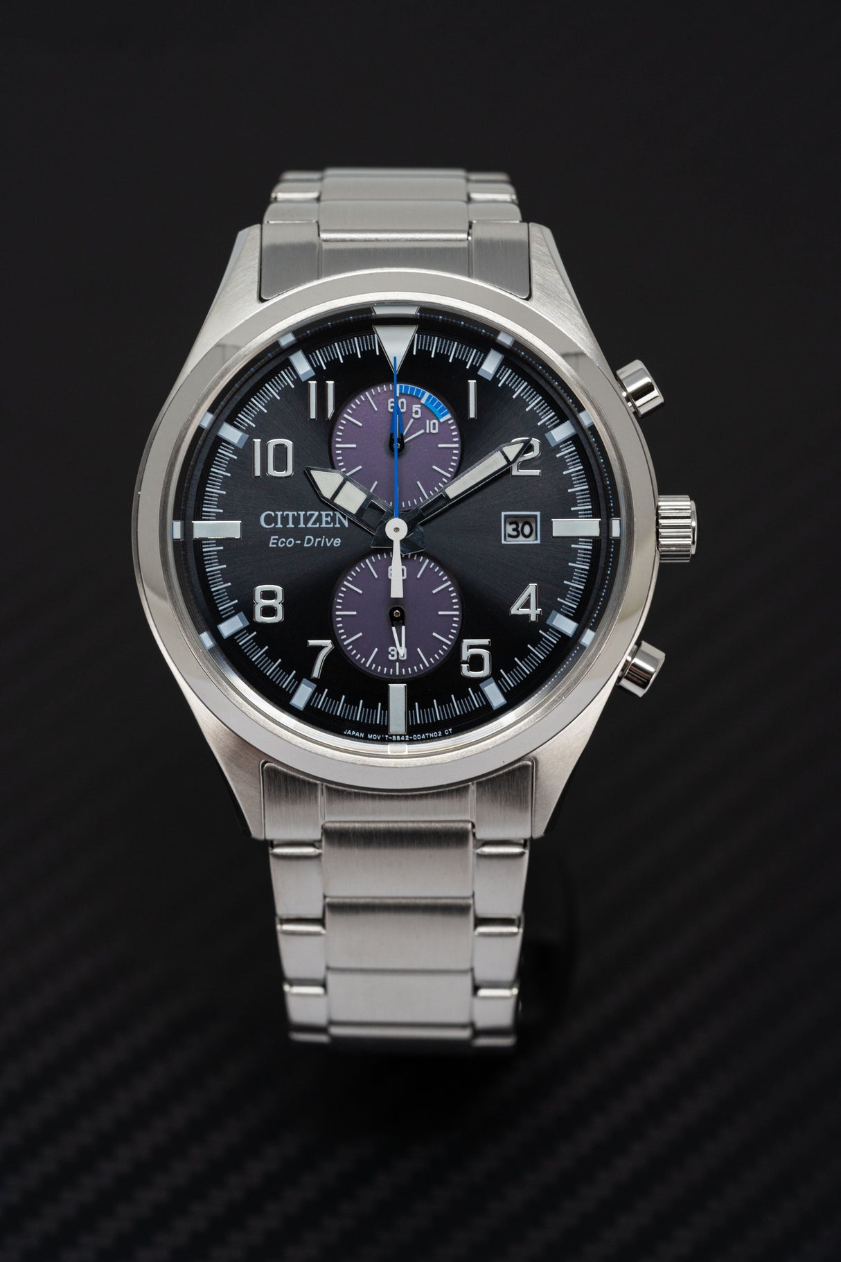 Citizen Eco-Drive Chronograph Men's Watch Black CA7028-81E