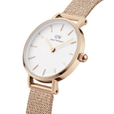 Daniel Wellington Petite Pressed Melrose Ladies Rose Gold Watch DW00100447