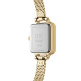 Daniel Wellington Quadro Mini Ladies  Gold Green Emerald Watch DW00100653