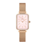 Daniel Wellington Quadro Ladies Pink Watch DW00100669