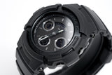 Casio G-Shock Watch Analogue-Digital Black on Black AW-591BB-1ADR