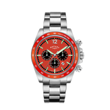 Rotary Henley Chrono Men's Orange Watch GB05440/54
