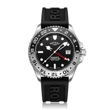 Rotary Seamatic GMT Men's Black Watch GS04378/97