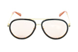Gucci Men's Sunglasses Pilot Monogram Lenses GG0982S-003 59