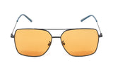 Gucci Men's Sunglasses Square Pilot Black Orange GG1053SK-003 61