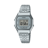Casio Ladies Watch Digital Vintage Classic Grey Silver LA680WA-7DF
