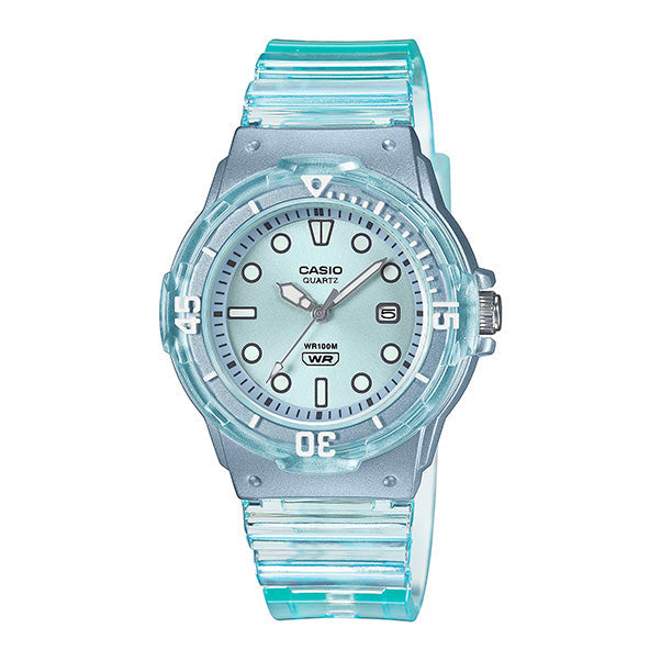 Casio Transparent Blue Watch