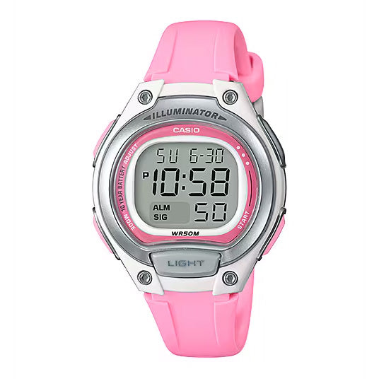 Casio Sports Ladies' Pink Digital Watch