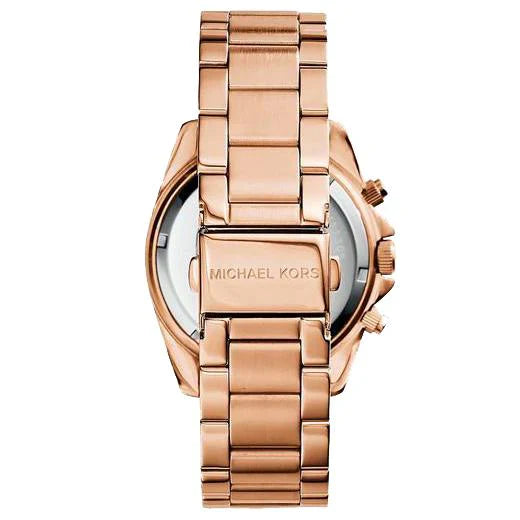 Michael Kors Ladies Watch 39mm Rose Gold Blair Chronograph MK5263