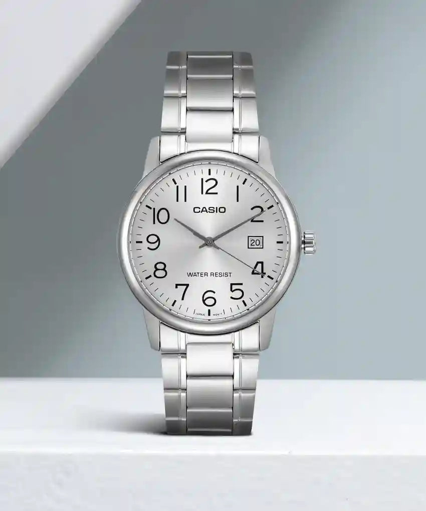 Casio Classic 37mm Silver Men's Silver Analogue Watch