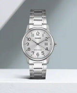 Casio Classic 37mm Silver Men's Silver Analogue Watch