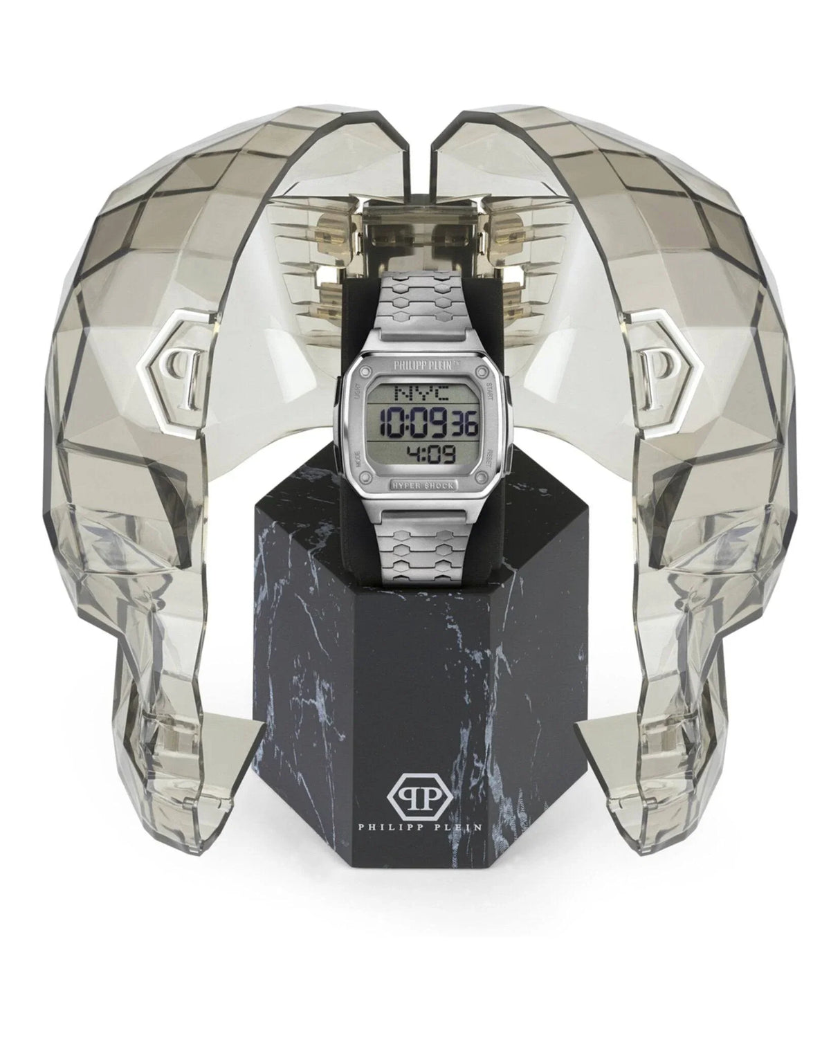 Philipp Plein Watch Hyper Shock Silver