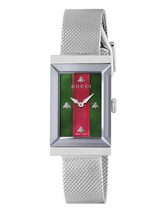 Gucci Watch G-Frame Ladies 21mm Stripe Bracelet YA147401