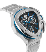 Tonino Lamborghini Spyder X SS Chronograph Date steel Blue