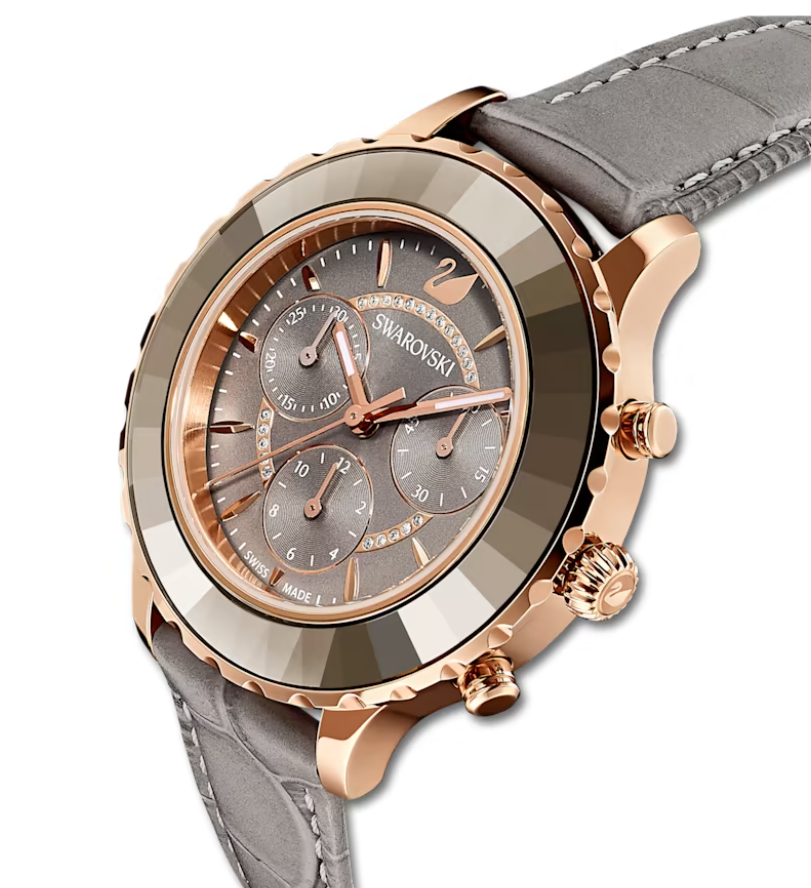 Swarovski Watch Octea Lux Chrono Grey