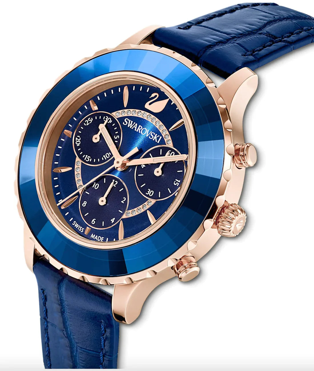 Swarovski Watch Octea Lux Chrono Blue