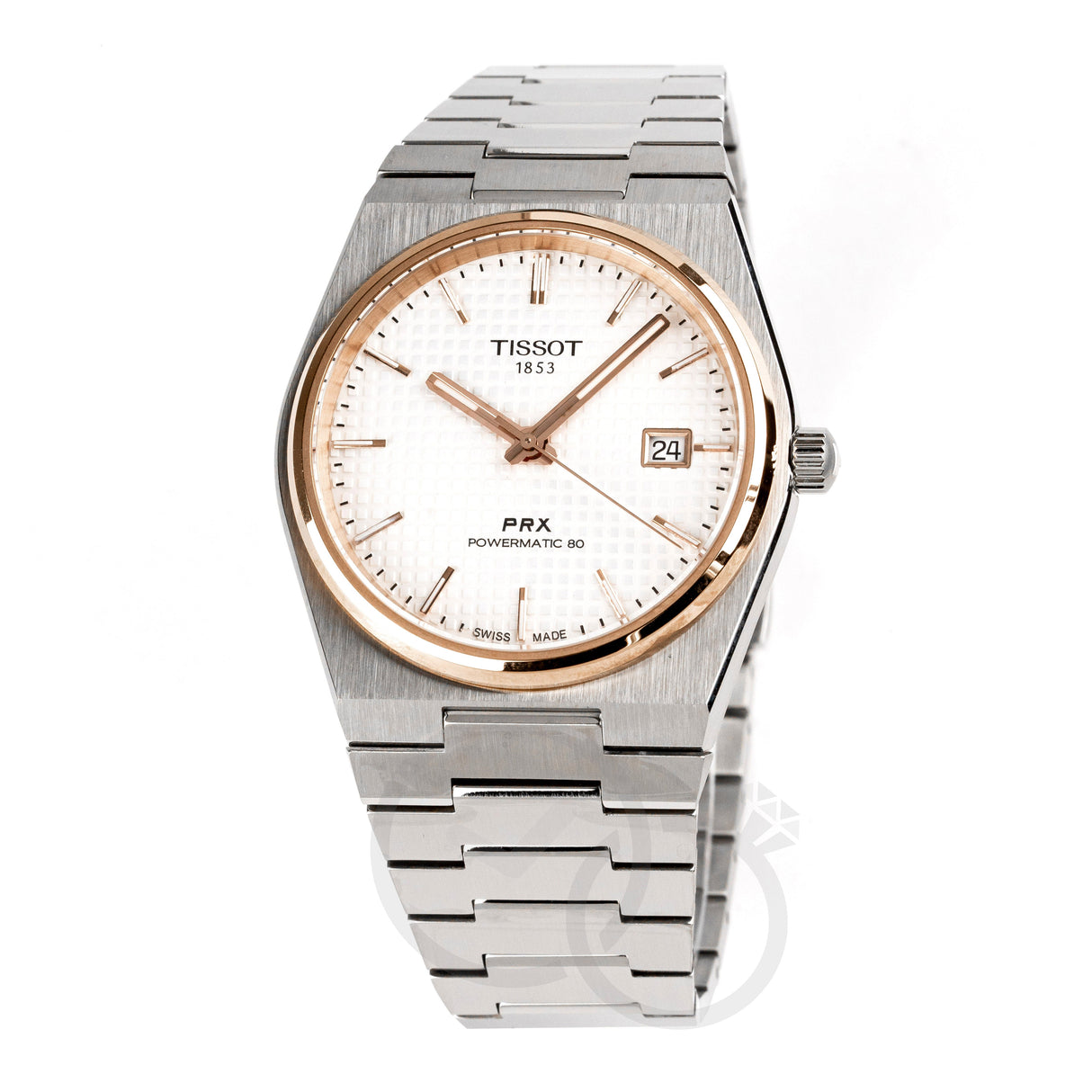 Tissot Prx Powermatic 80 Men's Rose Gold Watch