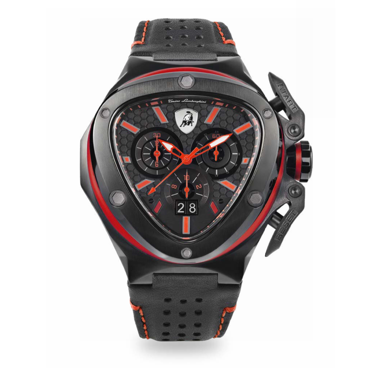 Tonino Lamborghini Spyder X Chronograph Red Black PVD