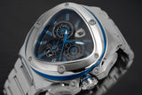 Tonino Lamborghini Spyder X SS Chronograph Date steel Blue
