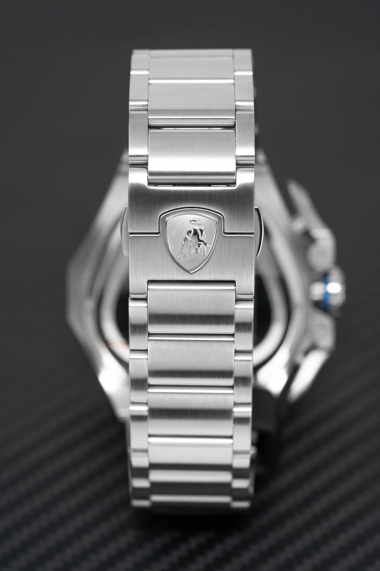 Tonino Lamborghini Spyder X SS Chronograph Date steel Blue