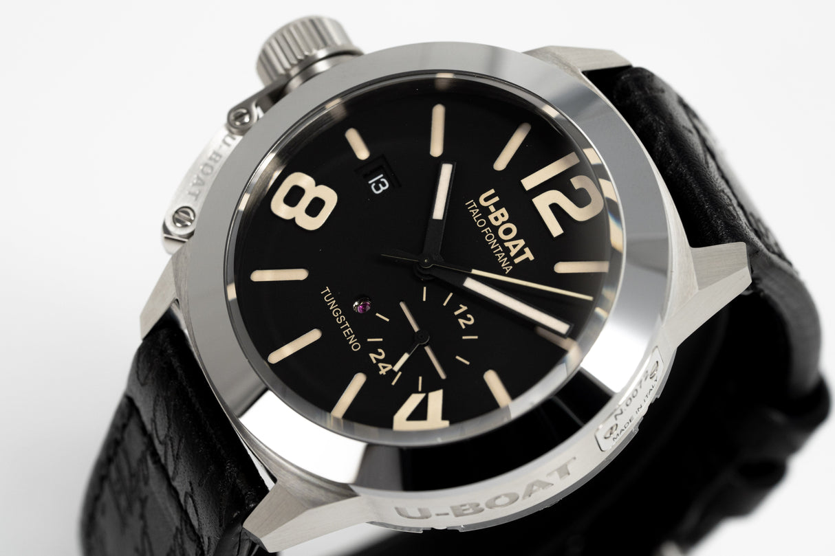 U-Boat Men’s Watch 42mm Classico Tungsten Black