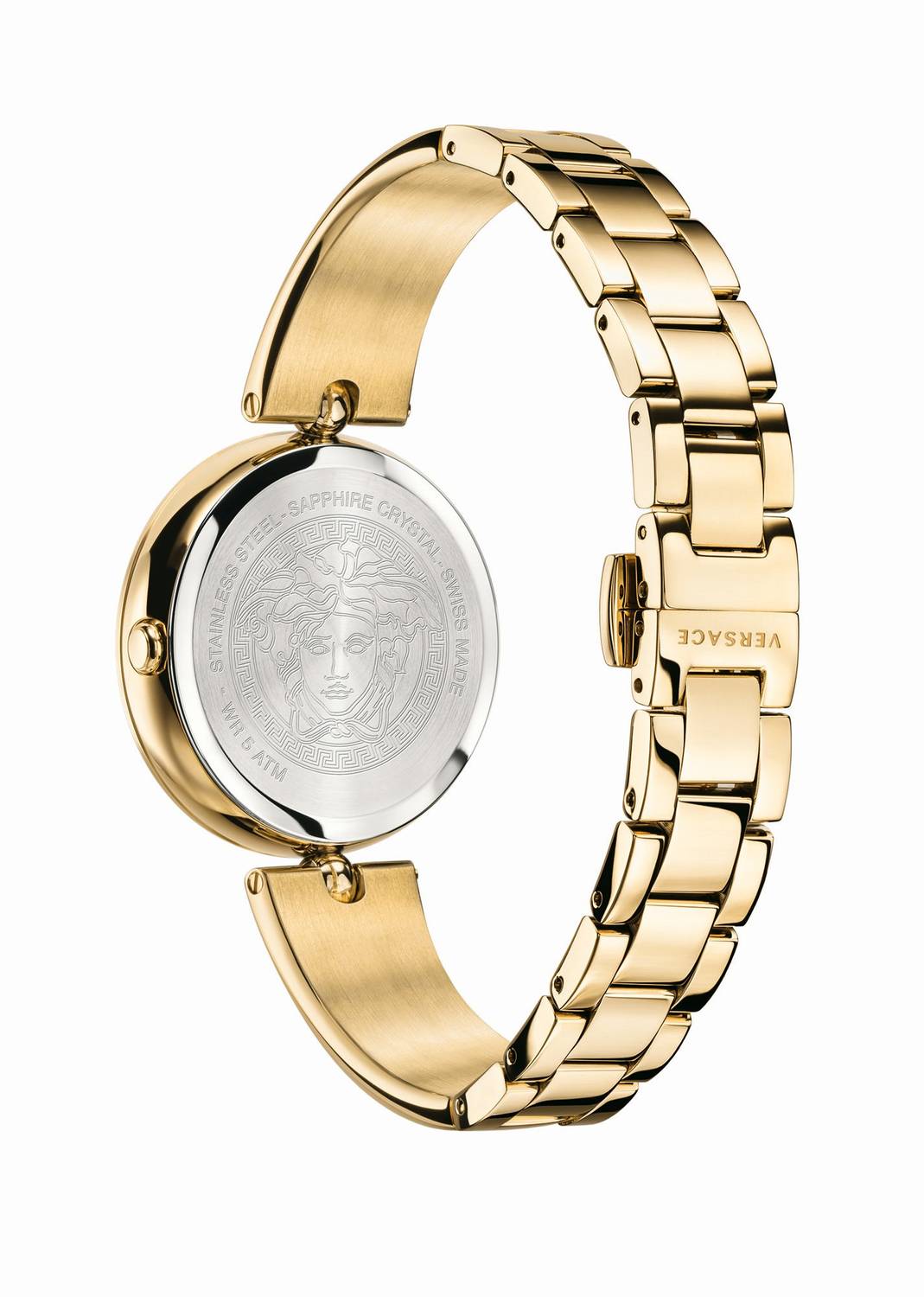 Versace Ladies Watch Palazzo Empire 39mm Gold Band