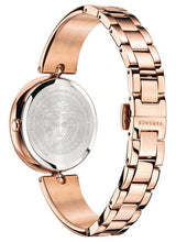 Versace Ladies Watch Palazzo Empire 34mm Rose Gold Band
