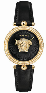 Versace Ladies Watch Palazzo Empire 34mm Black Gold
