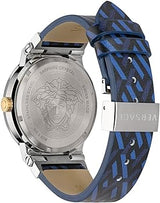 Versace Ladies Watch Greca 38mm Logo Blue