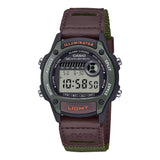 Casio Standard Brown Green Digital Unisex Watch