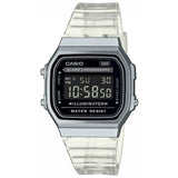 Casio Vintage Unisex Transparent Watch A168XES-1BEF