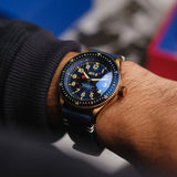 Analogue Watch - AVI-8 Flyboy Royal British Legion Falklands Blue Watch AV-4099-RBL04